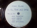  TEST PRESSING STEVE ALLEN TV ALL STAR JAZZ SHOW 1957 INKED LABELS L K