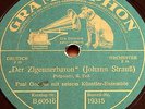 PAUL GODWIN with Orch. the Gypsy Baron GRAMOPHONE 78rpm 12