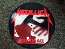 METALLICA ORIGINAL KILL EM ALL PICTURE DISC SUPER RARE CLIFF BURTON MEGAFORCE