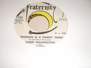 *Hear*ALBERT WASHINGTON-A WOMAN IS A FUNNY THING-ORIGINAL NORTHERN SOUL 45