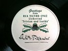 Arturo TOSCANINI Signed CHRISTMAS GREETINGS 1942 from RCA Isolde Liebestod 78