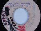 Reggae 45 PARAGONS Left With a Broken Heart SUPERTONE HEAR blank