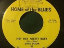 DAVE DIXON Hey Hey Pretty Baby/That's Why You're Blue 45 Home Of The Blues hear