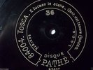 ENRICO CARUSO E Lucean le instead Pathe 84003/4 Sapphire  78rpm 12