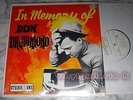 DON DRUMMOND IN MEMORY OF DON DRUMMOND STUDIO ONE COXSONE CSL-8021 VG Lp