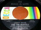 Larry Davis & the Marvels The Magic Is Gone Northern Soul 45