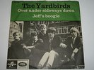 YARDBIRDS - OVER UNDER SIDEWAYS DOWN - 45 RARE DANISH PS MOD FREAKBEAT LISTEN