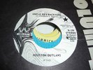 HOUSTON OUTLAWS / AIN'T NO TELLING RARE FUNK PROMO 45 ON WESTBOUND VG+