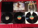 ACDC 3 VINTAGE VINYL LP'S BACK IN BLACK POWERAGE BLOW UP YOUR VIDEO FREE POSTAGE
