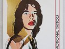 The Rolling Stones Emotional Tattoo (E.T.) LP blackWax Andy Warhol Art 1983