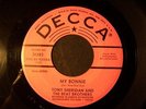 TONY SHERIDAN AND THE BEAT BROTHERS (BEATLES) MY BONNIE PROMO 45 DECCA 31382