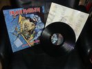 IRON MAIDEN NO PRAYER FOR THE DYING 1ST UK PRESS LP WITH INNER EMI EMD1017 EX/VG