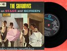 THE SHADOWS On Stage and Screen EP P/S - Columbia SEG8528 Original 1967, UK - EX