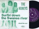 THE HONEYS Surfin' Down The Swanee River Danish 45PS 1963 Brian Wilson