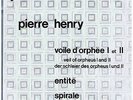 LP PIERRE HENRY VOILE D'ORPHEE I & II (PROSPECTIVE)