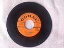 VG+/EX Orig Coral 45 BUDDY HOLLY Bo Diddley / True Love Ways Orange label
