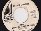 NORTHERN SOUL 45 RPM- CHUCK WRIGHT on EMBER  RECORDS (PROMO)