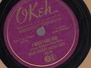 Orig BILLIE HOLIDAY I Wish I Had You/I'm Gonna Lock My Heart 10'' 78 Okeh Jazz