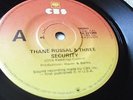 THANE RUSSAL  A THREE   SECURITY RARE VINYL 45    GARAGE    POP