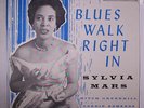 SYLVIA MARS: Walk Right In LP rare Blues & R&B