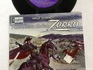 (2) ZORRO 45 RECORDS &  PICTURE SLEEVES  DISNEYLAND RECORDS LOT