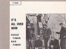 Rolling Stones - It's all over now/ Good times bad times  Ita 1956 MINT