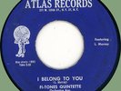 FI-TONES I Belong to You / Silly & Sappy 45rpm Atlas 1956 original pressing