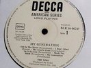 The Who My Generation RARE German White Label Vinyl