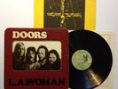 THE DOORS - LA WOMAN - 1ST PRESS VINYL LP WINDOW COVER EKS-75011 (EX)