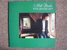 vinyl record LP Nick Drake five leaves left Original 1969 pressing ILPS-9105