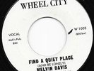 Northern Soul Melvin Davis 'Find a Quiet Place'
