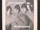 JOHN'S CHILDREN / MARC BOLAN / DESDEMONA / UK PICTURE SLEEVE TRACK 604003