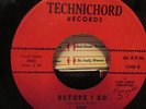 DOO WOP CONNOTATIONS TECHNICHORD 1000 BEFORE I GO/TWO HEARTS FALL IN LOVE