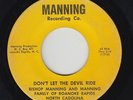 Blues Gospel 45 - Bishop Manning - Don't Let The Devil Ride - mp3 - killer