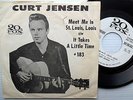 CURT JENSEN Meet In St Louis Louis It Takes A Little Time ROCKABILLY 45 PS e1022