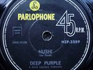 Deep Purple New Zealand 45 Hush b/w One More Rainy Day Parlophone