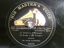 78rpm MARK HAMBOURG Piano - CHOPIN Waltz+Etude - SINGLE-SIDED HMV LONDON 1916