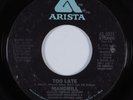 70s Soul 45 MANDRILL Too Late ARISTA HEAR