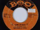 Northern Soul 45 BROTHERS OF SOUL Come On Back BOO HEAR