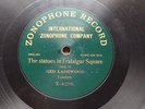 MUSIC HALL: GEORGE LASHWOOD - ‘THE STATUES IN TRAFALGAR SQUARE’ 1905 ZONOPHONE