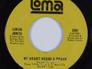 Northern Soul 45 LINDA JONES My Heart Needs a Break LOMA HEAR