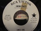 GIRL GROUP GWENN STACEY RCA 8451 LONELY GIRL/HOW MANY TIMES CAN ONE HEART BREAK