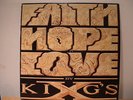 King's X-Faith, Hope, Love LP U.S. Megaforce w/Original Inner EX