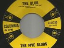 HORROR MOVIE LATIN TITTYSHAKER- FIVE BLOBS -- the BLOB -HEAR BOTH -1958 COLUMBIA