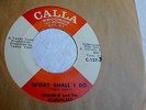 RARE NORTHERN SOUL FRANKIE & THE CLASSICALS ON CALLA  LABEL   45 RPM RECORD