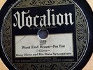 KING OLIVER AND HIS DIXIE SYNCOPATORS VOCALION 1189 JAZZ 78 RPM RECORD V+
