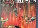 SLAYER HELL AWAITS rare first 1985 pressing Roadrunner records LP ORIGINAL