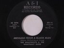 WHATNAUTS: Message From A Black Man / Dance To The Music 45 Funk