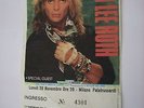 DAVID LEE ROTH - BIGLIETTO TICKET MILANO 28.11.1988 PALATRUSSARDI - VAN HALEN
