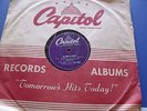 GENE VINCENT // BE BOP A LULA/WOMAN LOVE. 1956 OZ CAPITOL 78